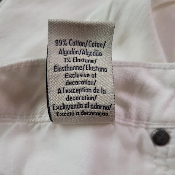 Calvin Klein Jeans Womens White Ultimate Skinny Jeans size 8 - Picture 7 of 7